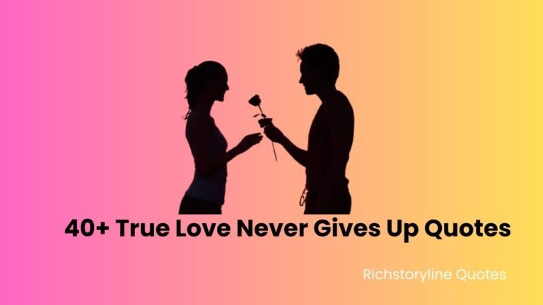 True Love Never Gives Up