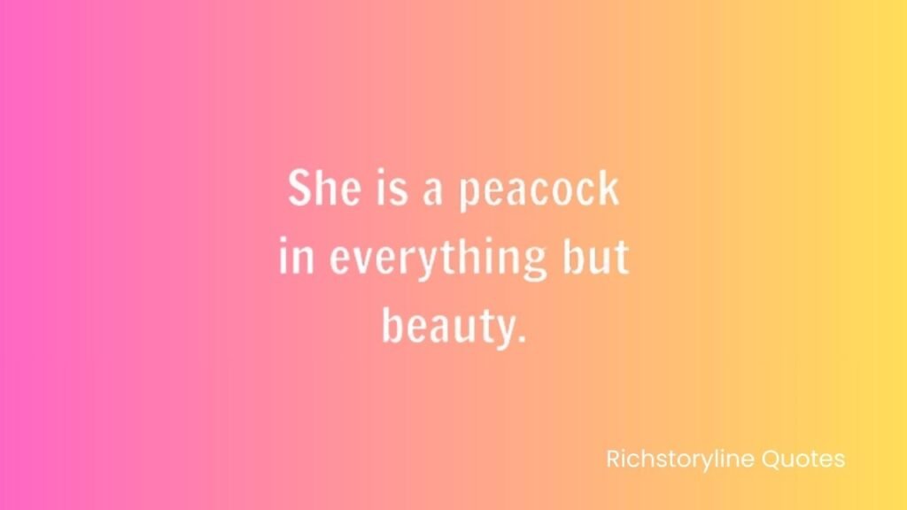 quotes on peacock