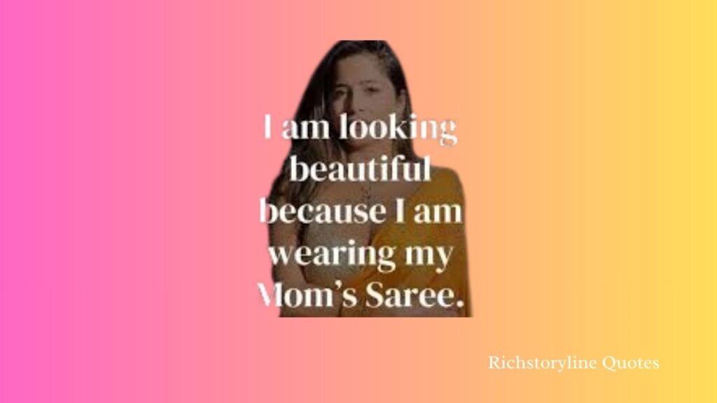 short caption for saree pic in hindi
